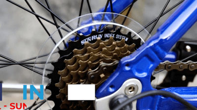 Mens blue mountain 2025 bike